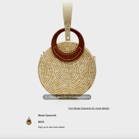 Khokho Mini Letta Leather-Trimmed Circle Bag - Picture 13 of 15